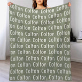 Lofaris Personalized Blanket Name Funny Letter For Boys Gift